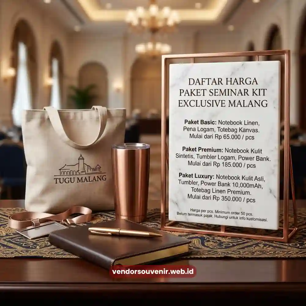 Paket Seminar Kit Malang: Bandingkan Harga dan Isi Tiap Paket Sebelum Order