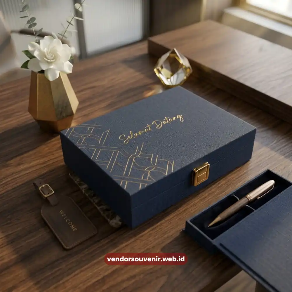 Welcome Pack Kantor Custom Logo sebagai Media Penguat Branding Perusahaan