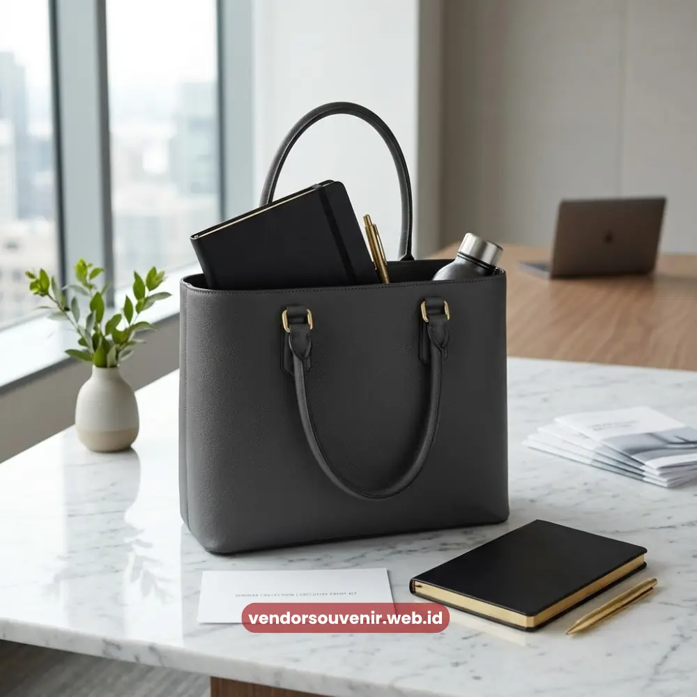 Desain Minimalis Tas Seminar Kit