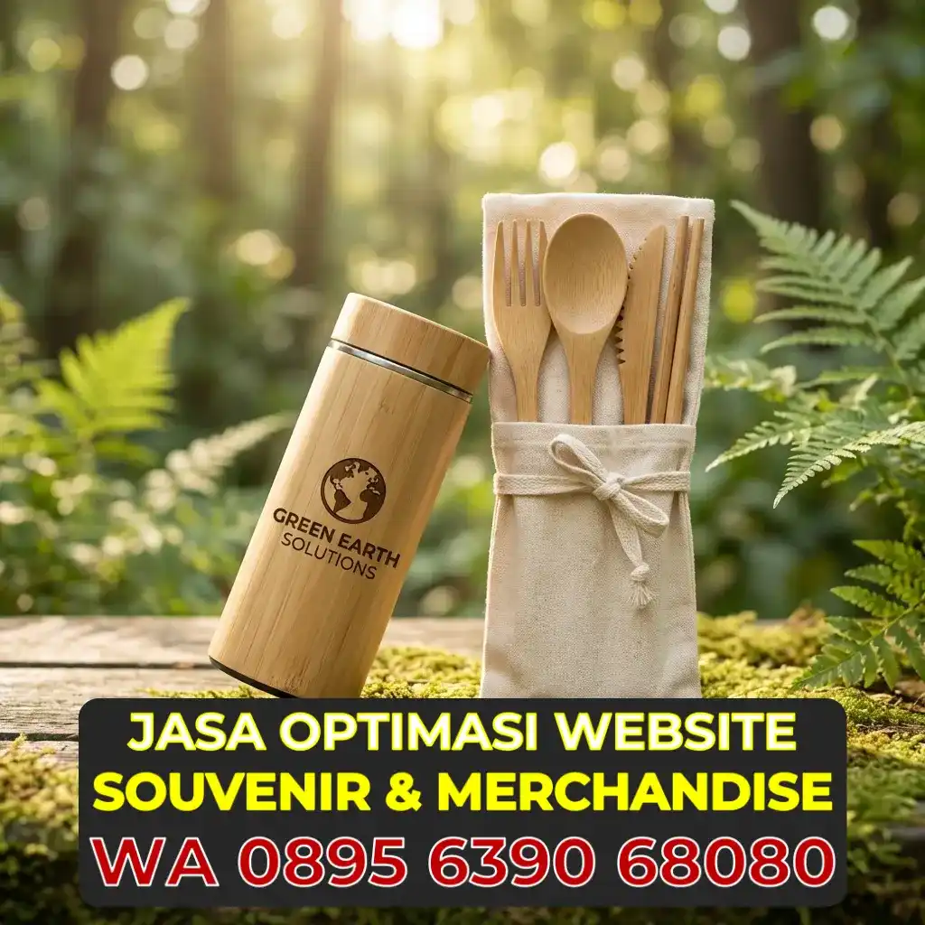 Bamboo Tumbler & Cutlery Set