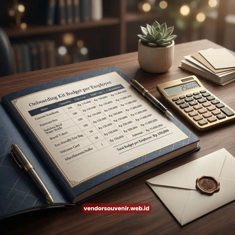 Estimasi Harga Souvenir Onboarding Kit yang Perlu Diketahui HRD