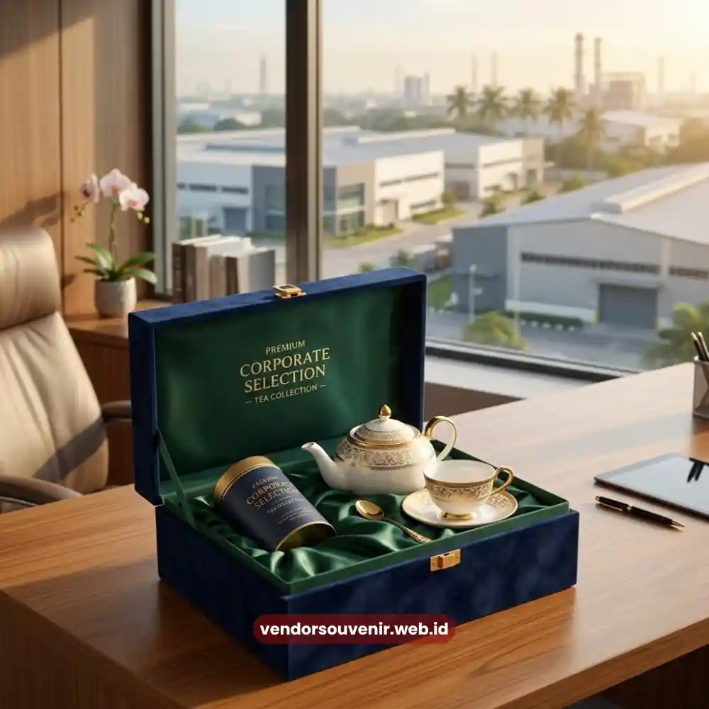 Gift Box Tea Set Rungkut Industri