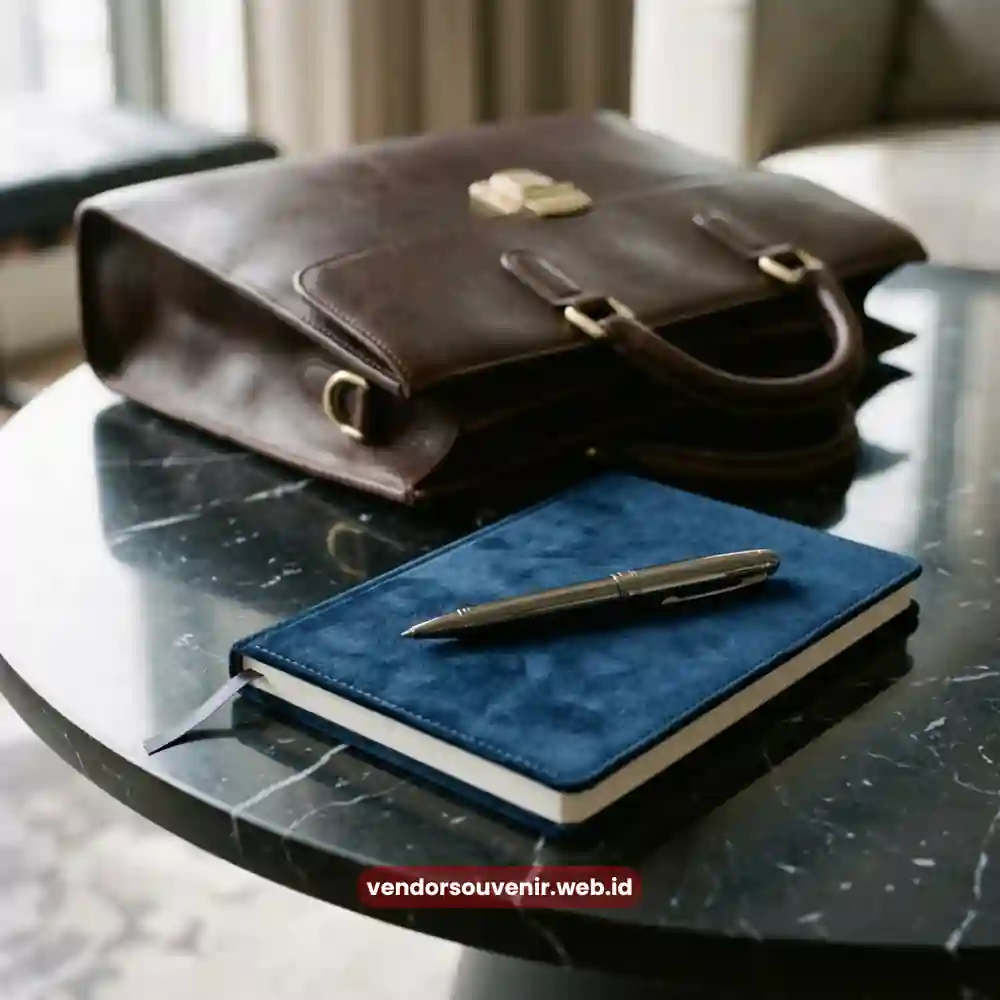 Isi Paket Seminar Kit Tas Notebook Pulpen