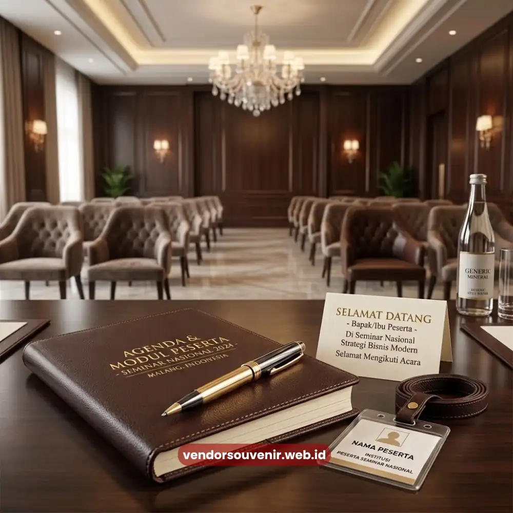 Perlengkapan Seminar Kantor Meja Peserta
