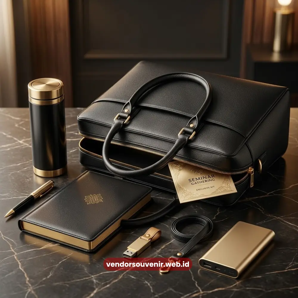 Tas Seminar Kit Custom, Solusi Souvenir Korporat